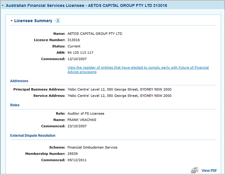 AETOS艾拓思监管AFS金融服务牌照_AETOS